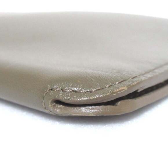 LOUIS VUITTON Damier Geant Mage Leather Multi-Pass Case Khaki Men's